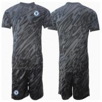 Camiseta Chelsea Portero Segunda Equipación Replica 2024-25 para niños mangas cortas (+ Pantalones cortos)